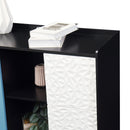 Modern Sideboard Buffet Cabinet With Doors And Unique Panel Styling by HouseOfZazla