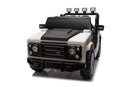 12V7A 30W*2 Four-Wheel Drive Seat One Button Start, Forward And Backward, High And Low Speed, Music, Front Light, Power Display, Two Doors Can Open, 2.4G R / C, Seat Belt Four Wheel Absorber by HouseOfZazla