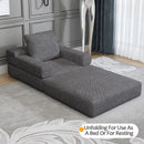 Single Sofa Chair That Converts To A Single Sofa Bed by HouseOfZazla