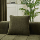 Modular Sectional Sofa With 2 Pillows, Symmetrical Design by HouseOfZazla