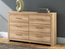 Kinlanni - Six Drawer Dresser by Unique Piece Furniture