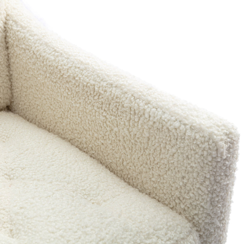 Walker Edison | Classic Modern Tufted Teddy Accent Chair