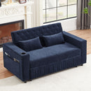 Pull-Out Sofa Bed Convertible Couch With Adjustable Backrest For Living Room by HouseOfZazla