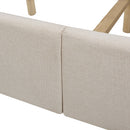 Marcella - Upholstered Shelter Headboard Bed Set by Unique Piece Furniture