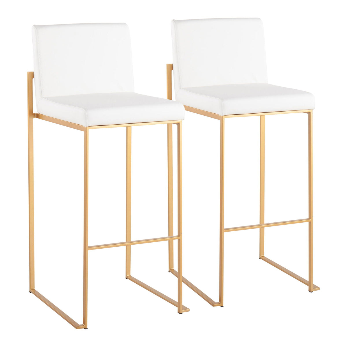 Fuji - Contemporary Design High Back Barstool, photo 6 of 40