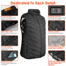Heated Vest – USB Electric Thermal Jacket for Men & Women