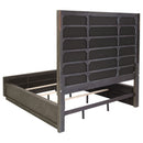 Durango 80-inch California King Panel Bed Taupe Oak