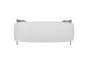 Rounded Sofa - White