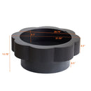 Modern Plum Blossom Shaped Coffee Table With Storage by HouseOfZazla