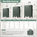 6 Piece Lightweight Hardshell Luggage Set