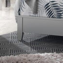 Padded Headboard Bed
