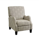 Hoffman - Push Back Recliner - Beige Multi by HouseOfZazla