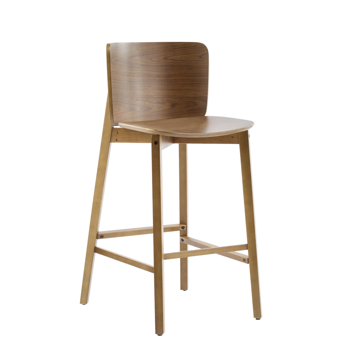 Pari Indoor Wooden Barstool, photo 8 of 10