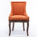 Ultra - Side Dining Chair, Nail Head (Set of 2) by Unique Piece Furniture