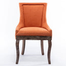 Ultra - Side Dining Chair, Nail Head (Set of 2) by Unique Piece Furniture