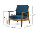 Willowbrook Teak Patio Furniture Set