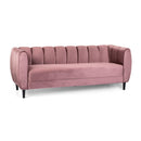 Miranda - Modern Glam 3 Seater Sofa by HouseOfZazla