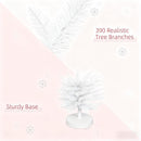 Slim Christmas Tree with Realistic Branches