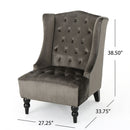 Toddman Hi-Back Club Chair With Elegant Design by HouseOfZazla