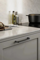 Matte Black "Terra" Cabinet Knob and Drawer Pulls by Forge Hardware Studio