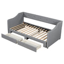 Upholstered Daybed With 2 Drawers by HouseOfZazla