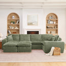Sectional Sofa With Moveable Ottoman by HouseOfZazla