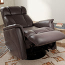 Bentley - Swivel Glider Recliner With Manual Adjustable Headrest & Footrest by HouseOfZazla