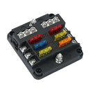 6-Way Fuse Box Holder with LED Indicator by LJGDeals