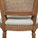 Triomphe - Rattan Wicker High Back Armless Counter Bar Stool by HouseOfZazla