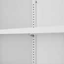 Modern Storage Cabinet With Adjustable Shelves, Magnetic Door Stopper