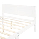 Platform Bed Frame Mattress Foundation Sleigh Bed With Headboard / Footboard / Wood Slat Suppor by HouseOfZazla