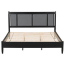 Solid Wood King Bed, Heavy Duty Support Without a Box Spring