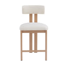 26.5'' Stylish Round Stools with Low Back by HouseOfZazla