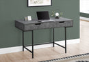 Computer Desk For Home Office, Laptop, Storage Drawers, Contemporary & Modern by HouseOfZazla