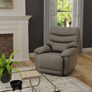 Oslo Antelope - Swivel Glider Recliner With Manual Footrest by HouseOfZazla