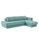 L-Shaped Modular Sofa With Double Layer Cushion by HouseOfZazla