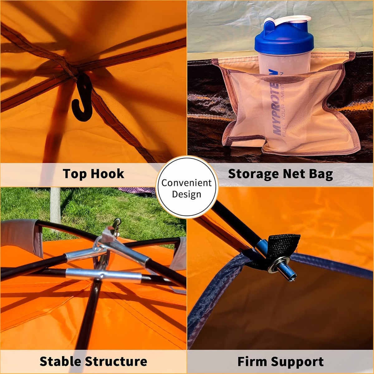 Person Family Camping Tent, photo 6 of 6