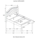 Copper - Wingback Bed