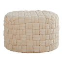 Braided - Versatile Round Ottoman by HouseOfZazla