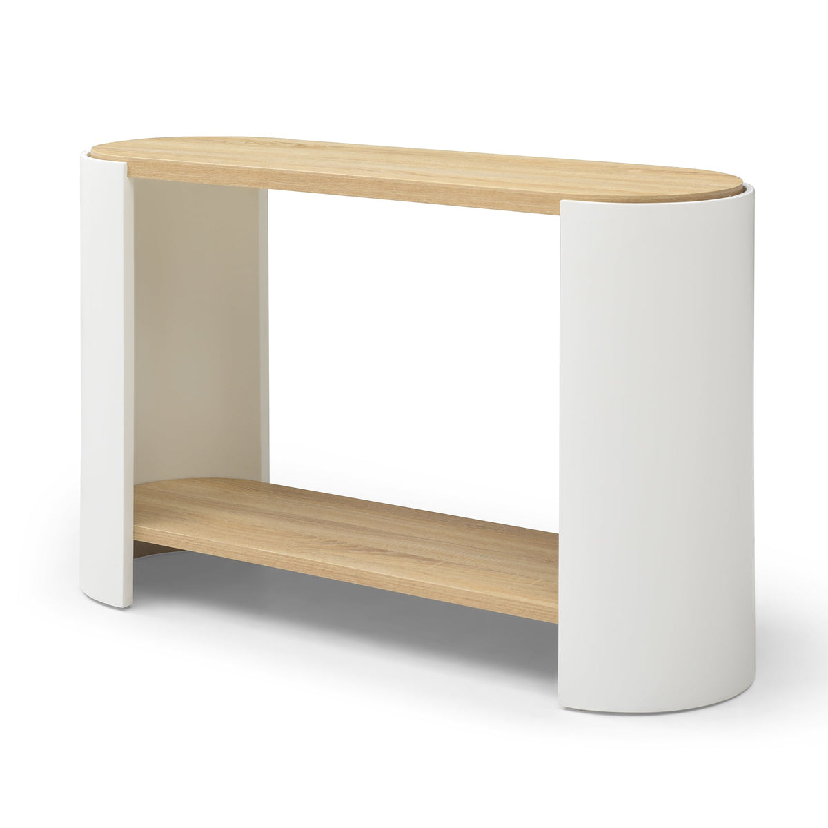 End Table with 2-Layer Storage Shelves, photo 4 of 6