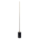Prism - LED Floor Lamp With On / Off Switch Base - Gold / Marble by HouseOfZazla