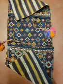 2' X 4' Handmade Turkish Tribal Kilim Wool Rug Double Saddle Bag Khorjin Nice