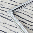 Modern Dining Chairs With Padded Seat, Metal Legs by Unique Piece Furniture
