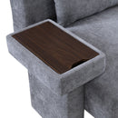 Modern Oversized Armchair With Soft Cushion For Living Room by HouseOfZazla