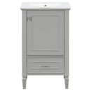 Retro Bathroom Vanity With Sink by HouseOfZazla