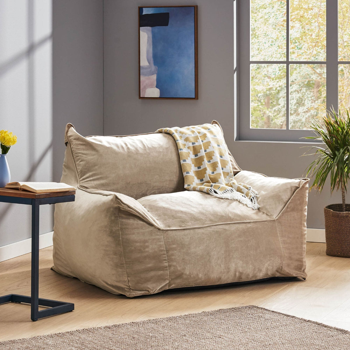 Allea - Bean Bag Chair With Armrests, photo 8 of 16