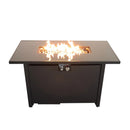 Rectangular Fire Pit With Frame Elegant Design by HouseOfZazla