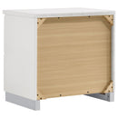 Dulcey - 2 Drawer Nightstand - Gloss White by HouseOfZazla