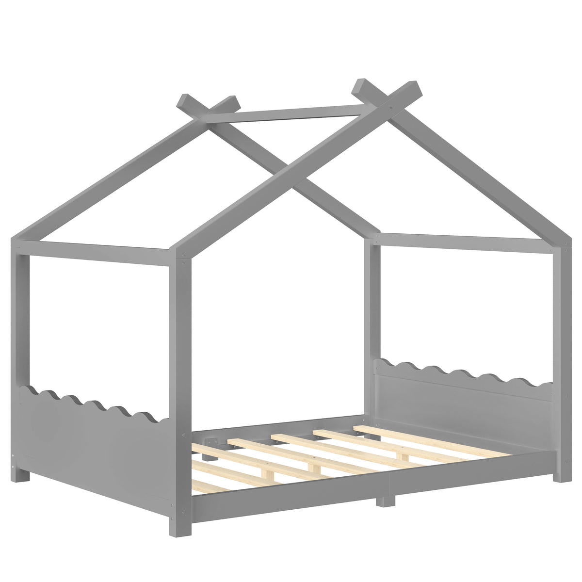 Full House Floor Bed with Support Slats, photo 6 of 10