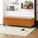 Tufted Storage Ottoman with Nailhead Trim